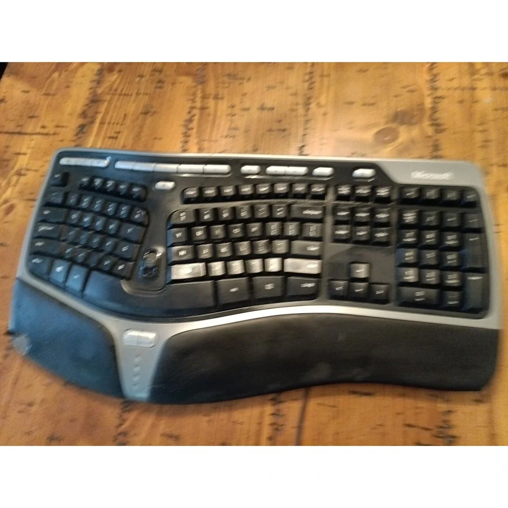 Microsoft Natural Ergonomic Keyboard 4000 v1.0 KU-0462 USB Wired Tested
